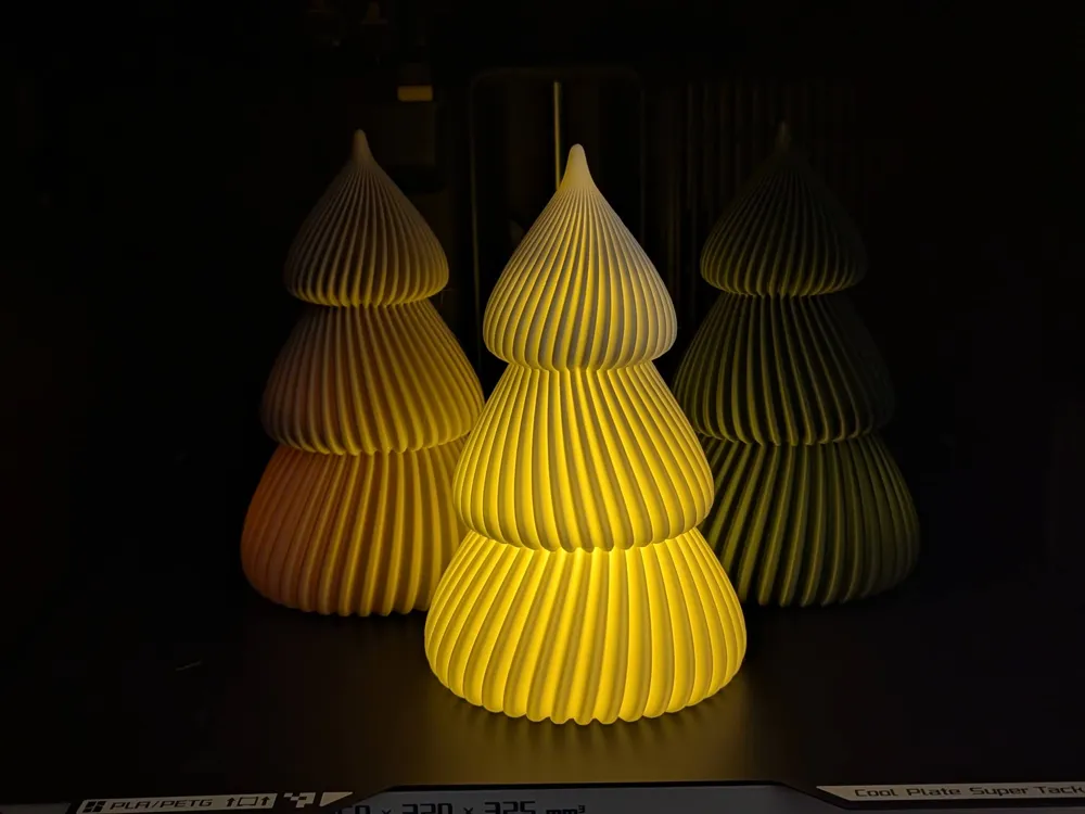 Árbol de Navidad (japandi minimalista, para vela de té) - Modelo de ...