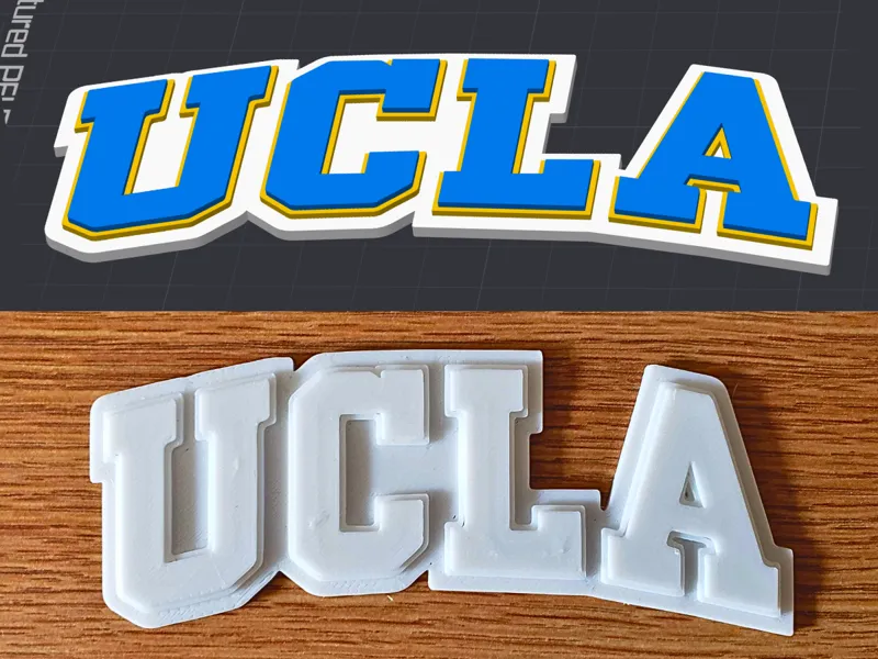 UCLA Letters Logo