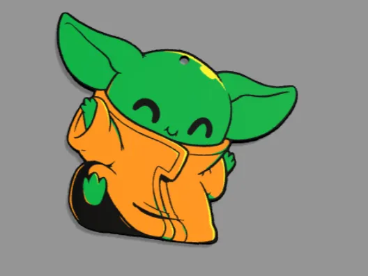 Cute baby Yoda 