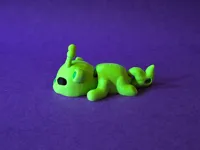 Alien Cat Keychain