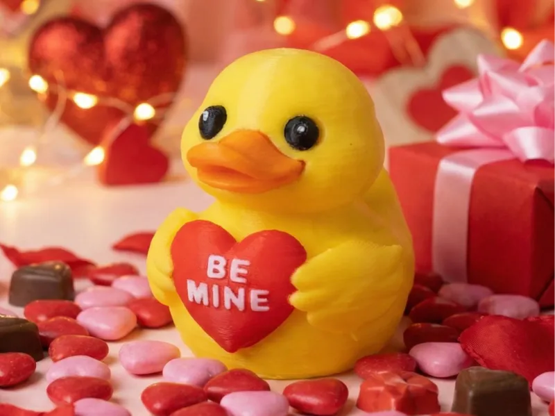 Valentine Heart Duck  - Love Duck