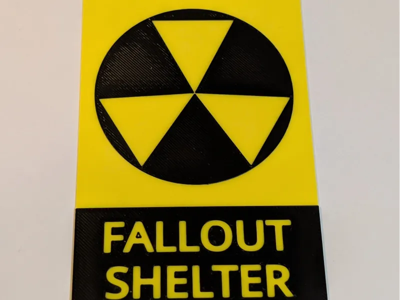 Fallout Shelter Sign