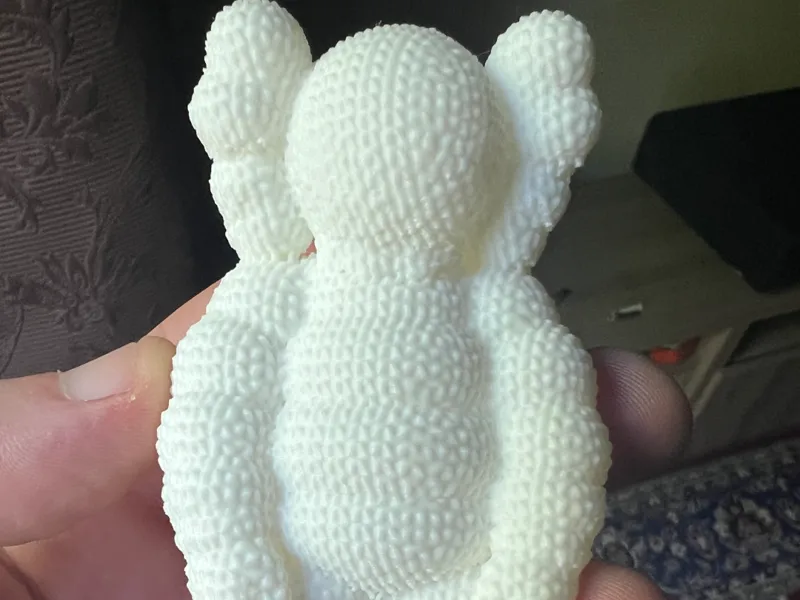Kaws Big character knittling style