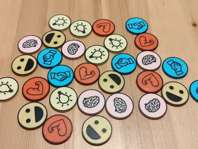 Tabletop RPG Tokens - D&D, TTRPG Inspiration Coins