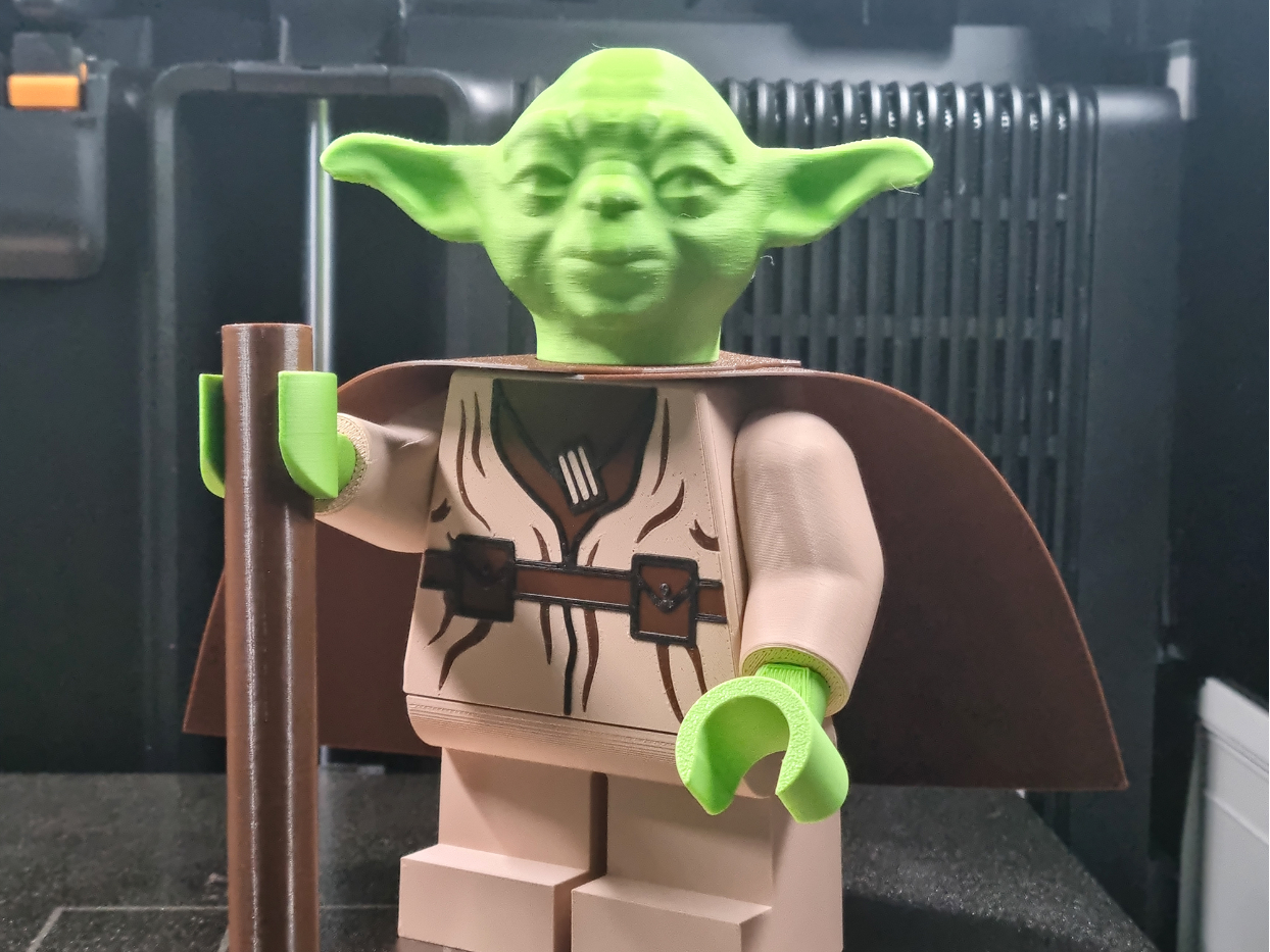 Original 2002 Yoda Brick Minifigure (500%)