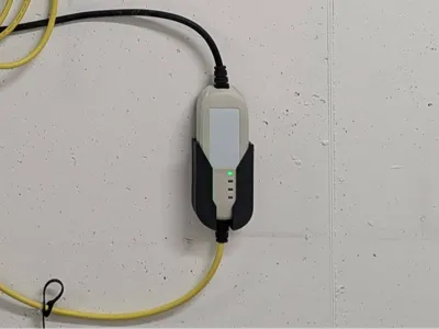 Wall mount for Audi, VW charging cable