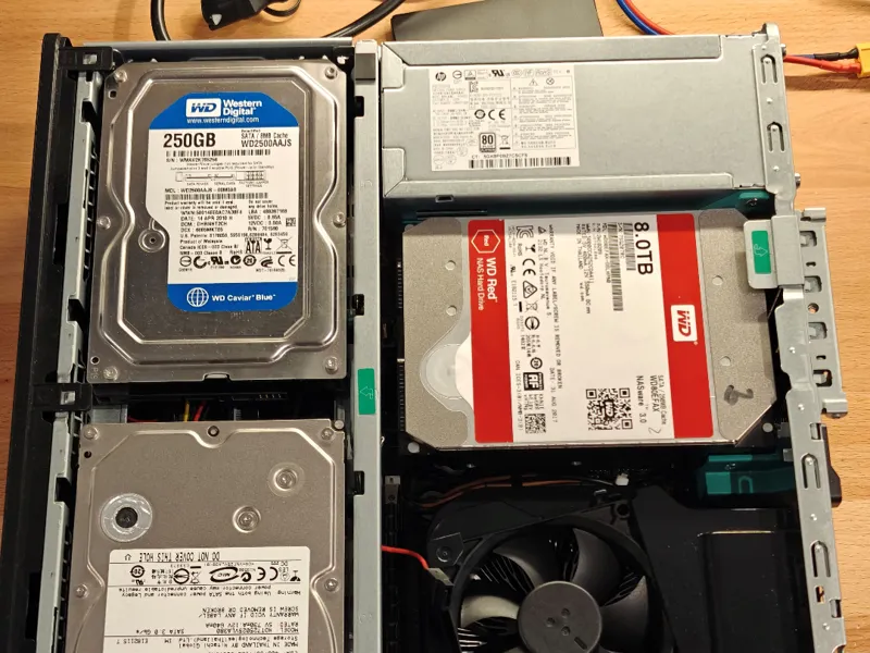 HP EliteDesk 800 G4/G5 third HDD mount