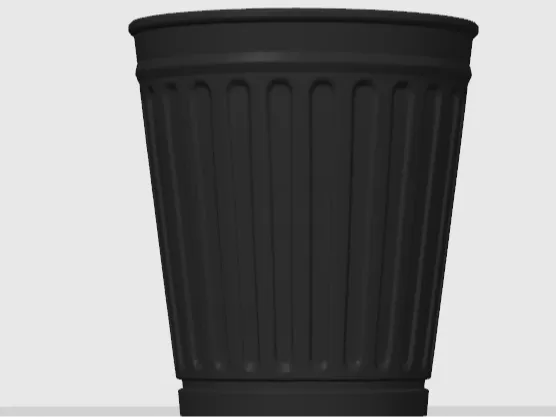 Desktop Trash Can