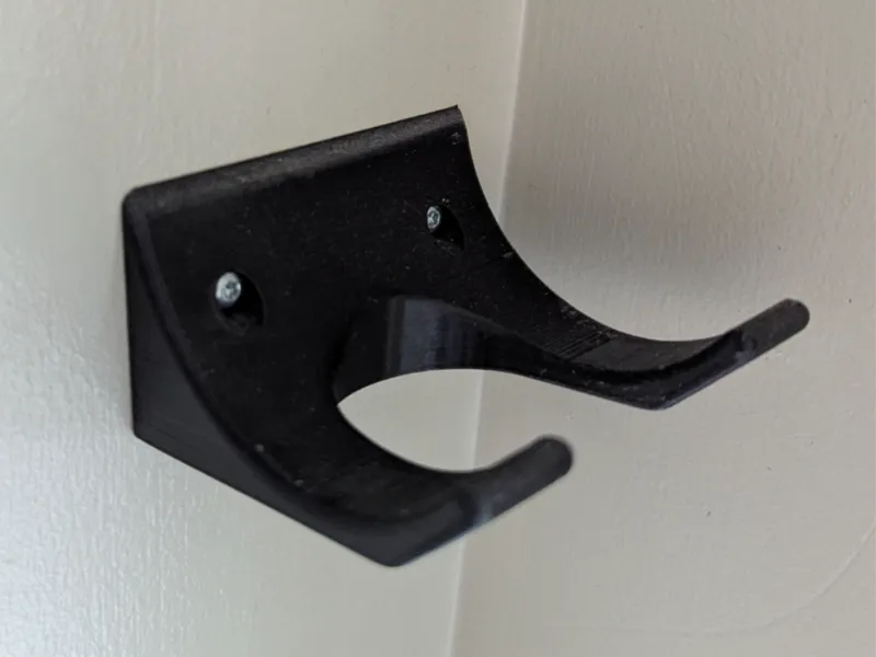 Enkelt väggfäste för Dyson hårtork