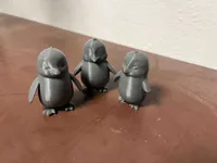 Pingouins à colorier pour enfants — photo 2