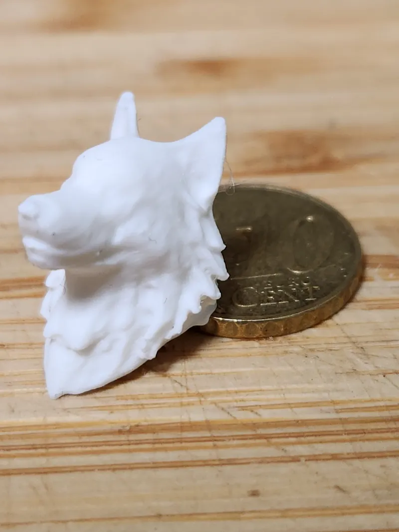 Small Wolf Head