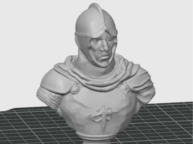 knight bust