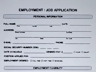 Job / Employment Application meme
