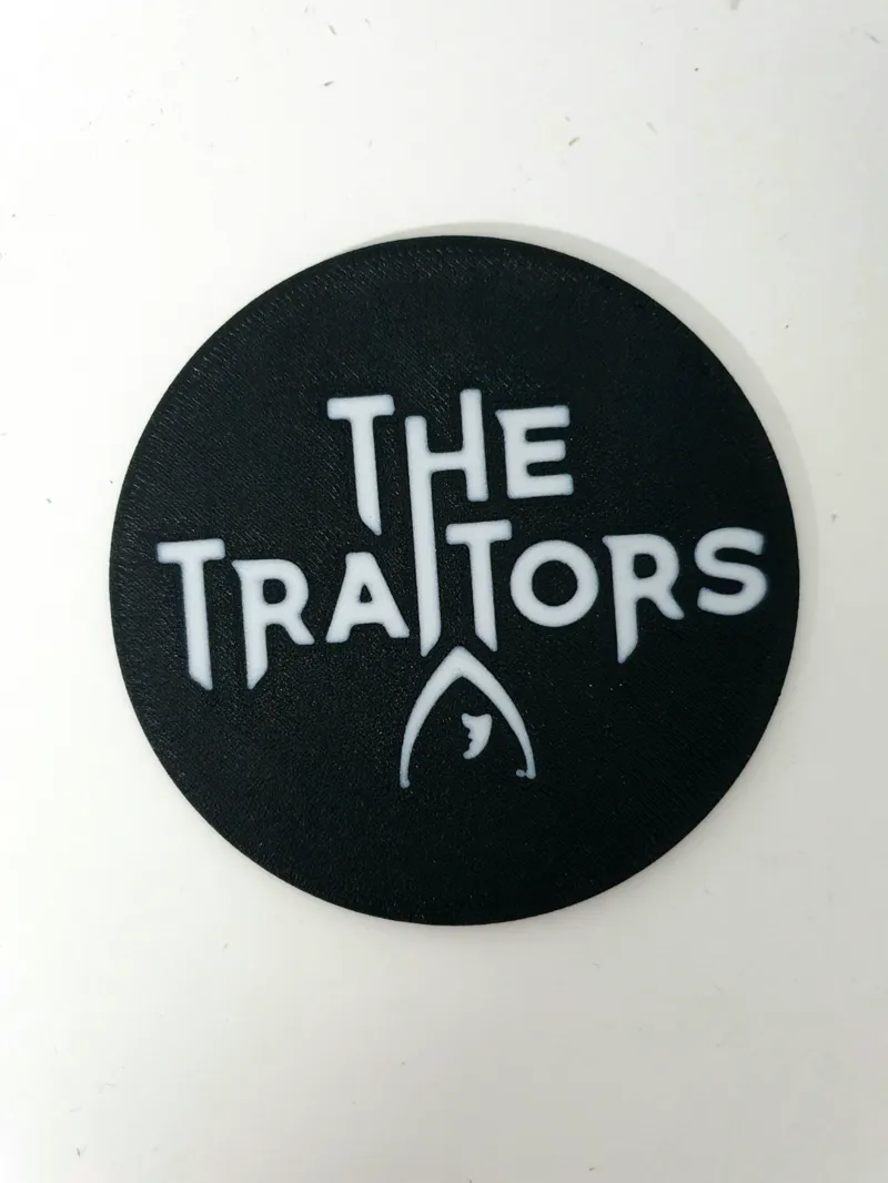 The Traitors TV Show Coaster