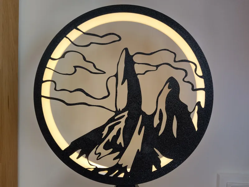 Panel for Ring lamp - Old Man of Storr