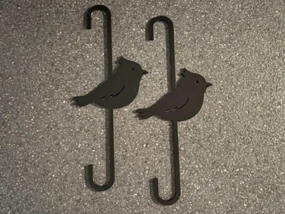 Hanger with Bird Motif