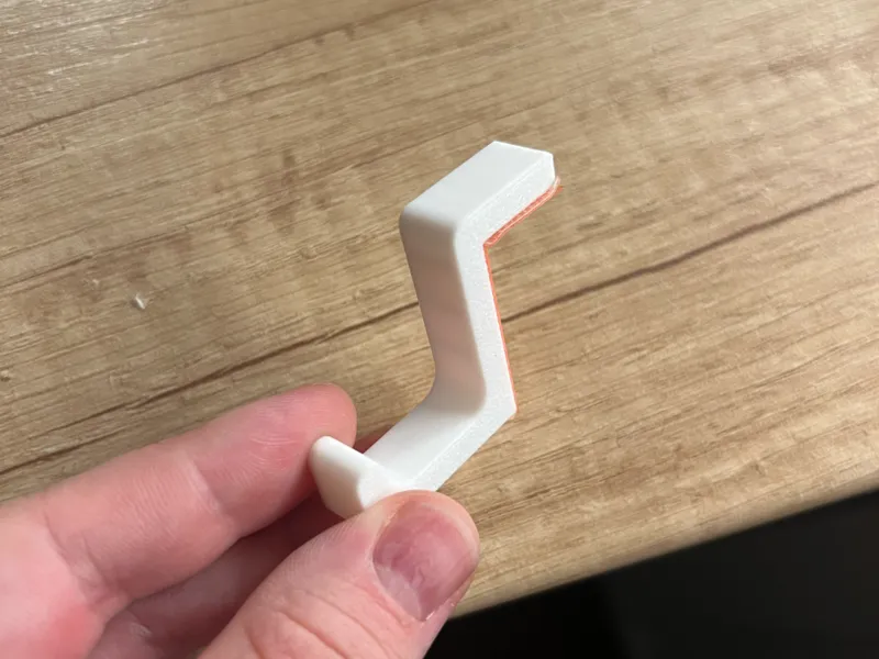 Hook on door