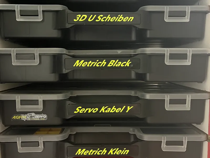Koffer info Allit koffer schild