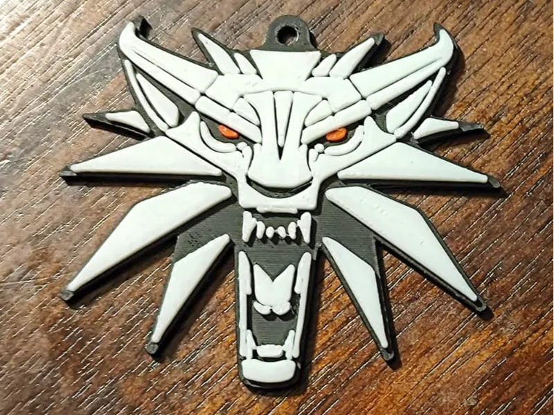 The Witcher 3 keychain