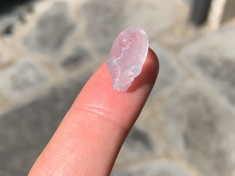 Very tiny crystal skull