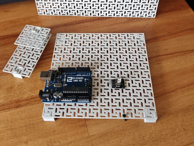 PCB Mounting Grid 0.1" 2.5mm Adafruit Swirly Clone