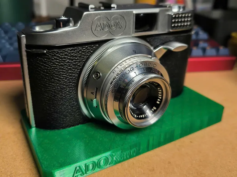 Vintage Camera Display Bases - Adox 300