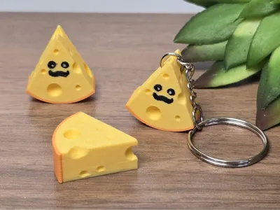 Cheese - Mini - Keychain