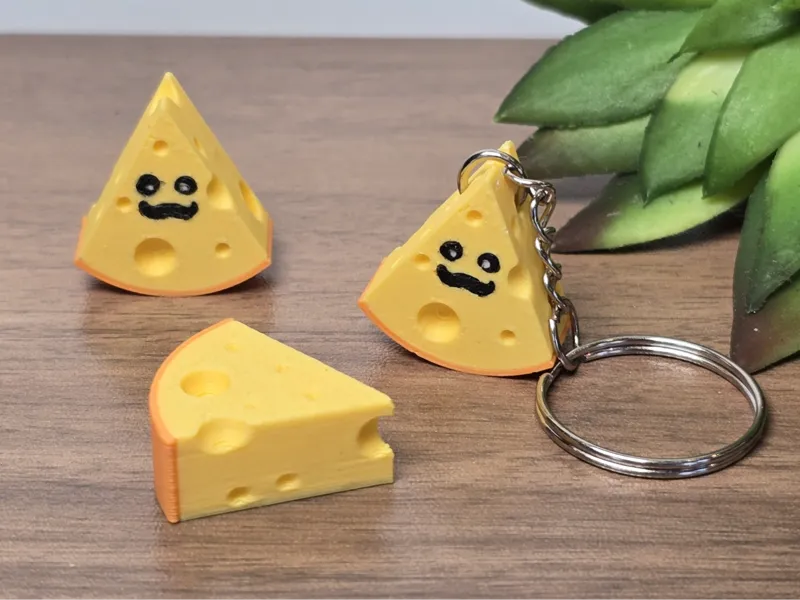 Cheese - Mini - Keychain