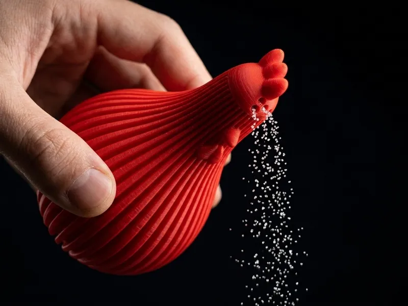Clucky Salt — Ribbed Chicken Salt Shaker