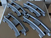 Quatre rails courbes Duplo (impression silencieuse et rapide) — photo 1