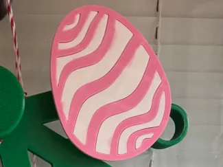 Easter Egg for Not Another Brick Wreath