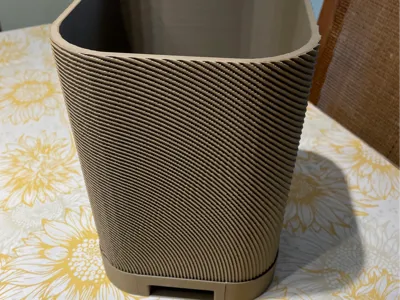 Large Spiral Plant Pot
