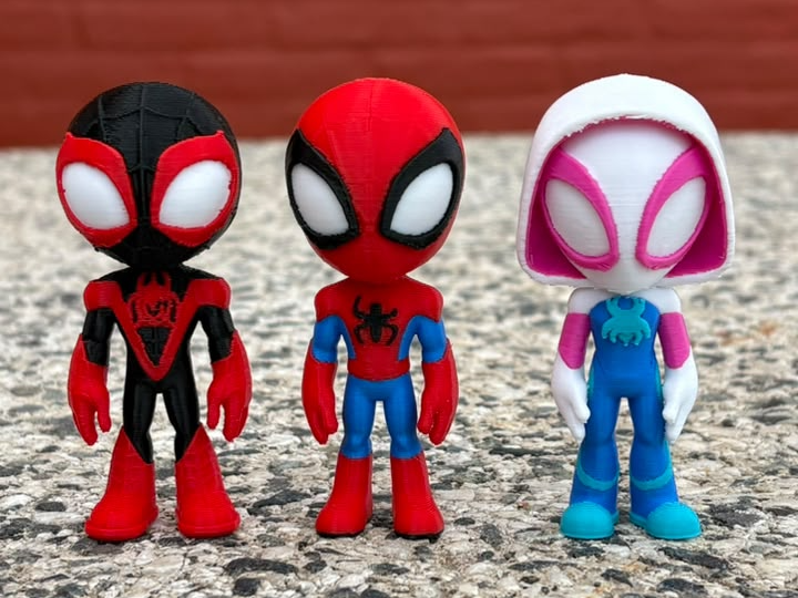 Spiderman - Gwen - Miles - Multicolor - 1