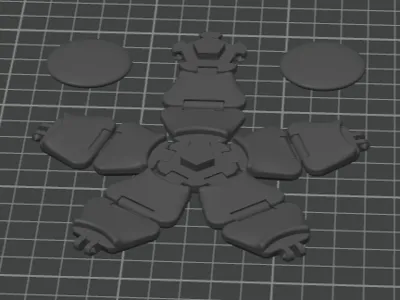 Squeezable Fidget With No Supports