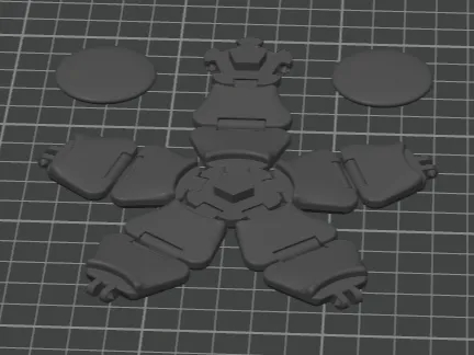 Squeezable Fidget With No Supports