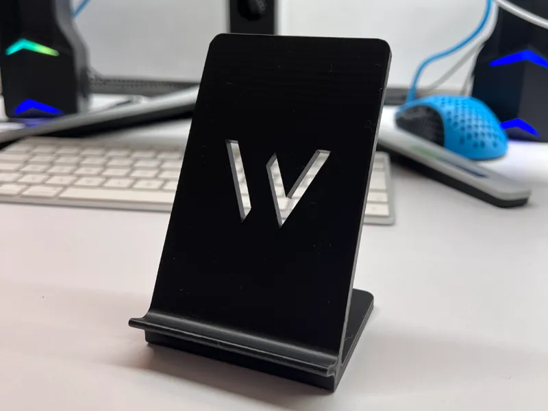 W Phone stand