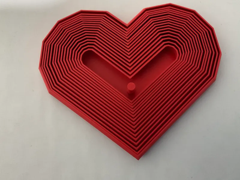 Valentine's Day Heart Twist Fidget