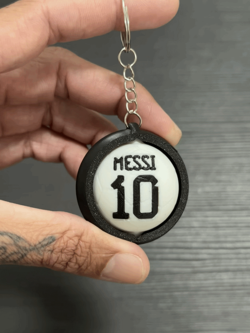 CHAVEIRO GIRATORIO MESSI 10 NO AMS