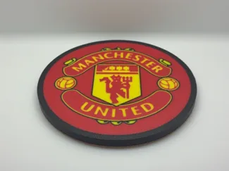 Manchester United Badge Coaster - Coloured