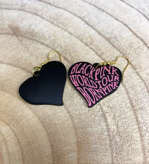 Blackpink earrings / Pendientes Blackpink view 3