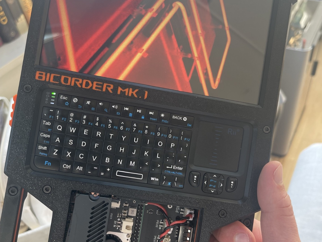 Pi 5 Cyberdeck: Daystrom Bicorder