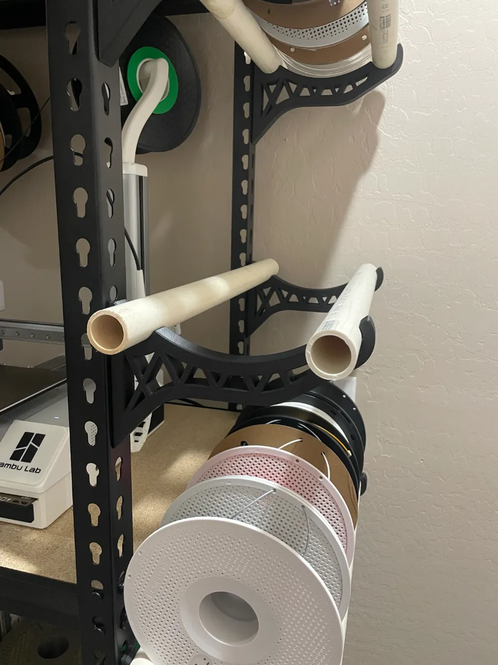 Filament Pvc Storage Filament Storage for Metal Shelving Unit - 1