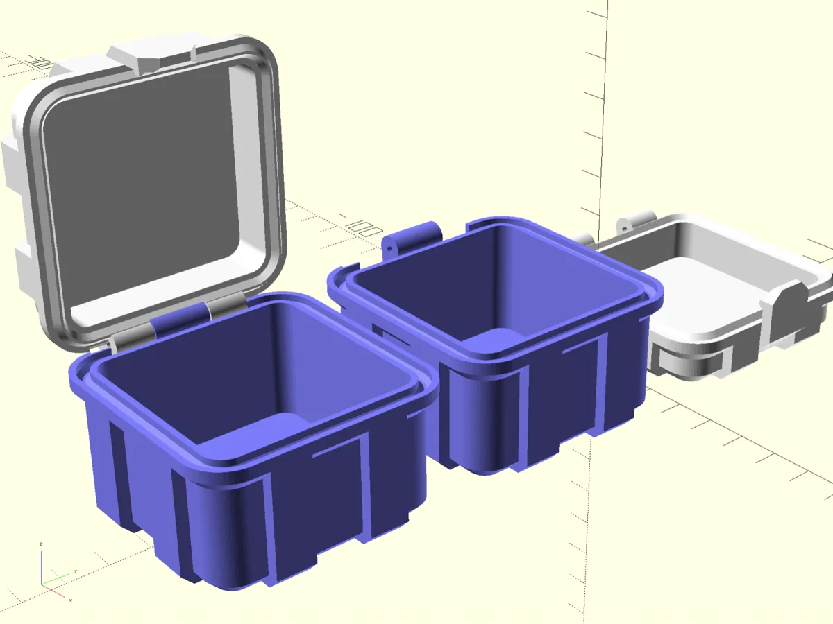 Print Rugged Box Customizable Rugged Box (Enhanced V2.0) - Free 3D Print Model - MakerWorld