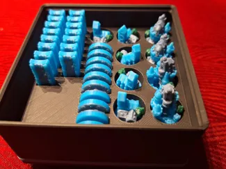 Catan Gridfinity Player Piece Box