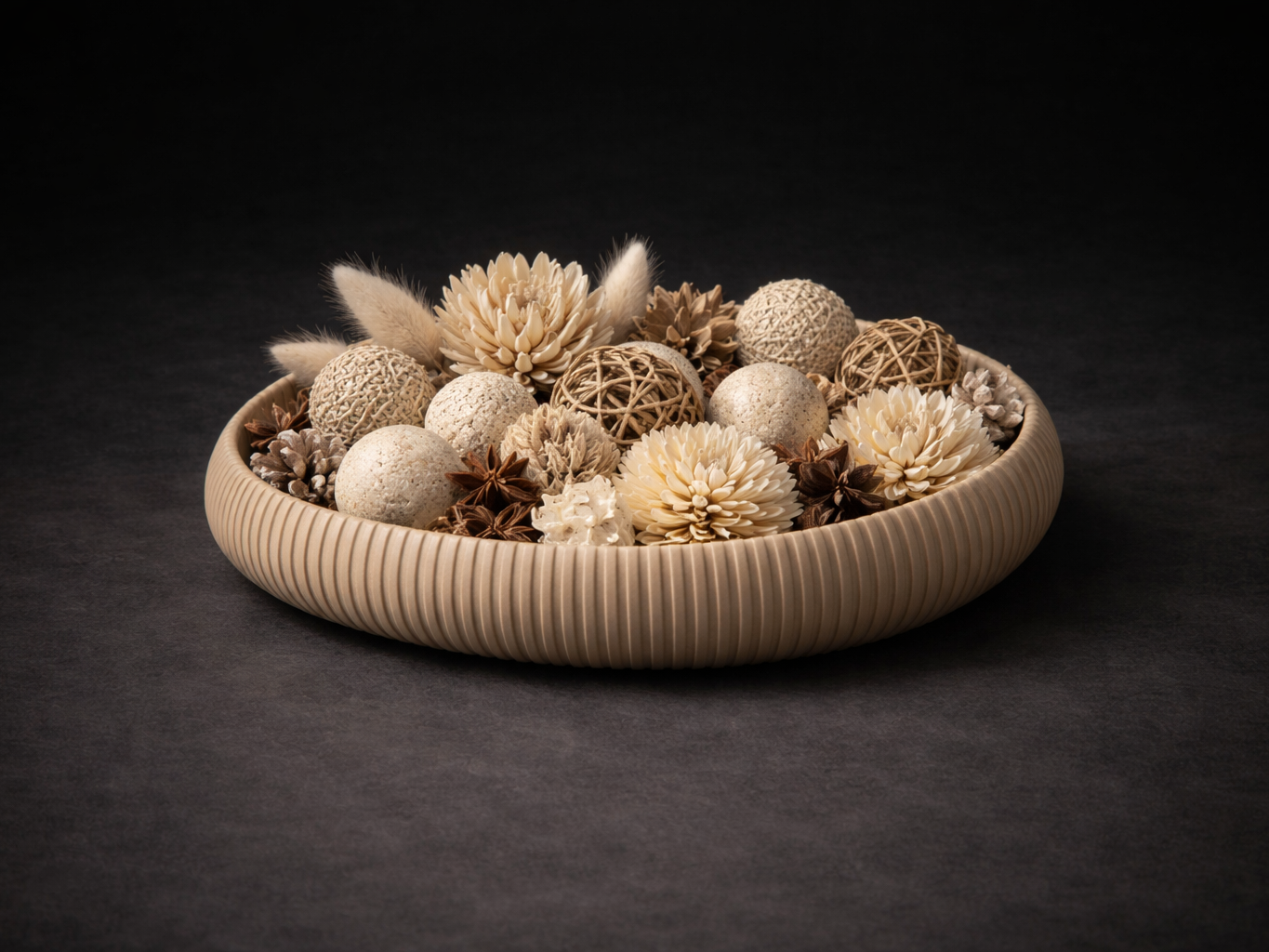 oval tray / bowl boho