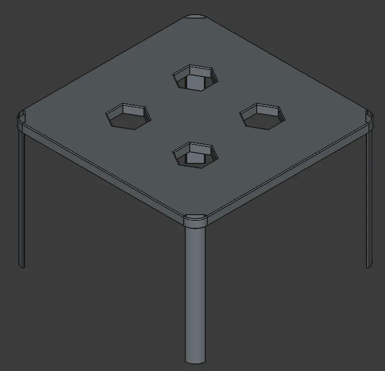 Modular Hexagon Shelf - Free 3D Print Model - MakerWorld