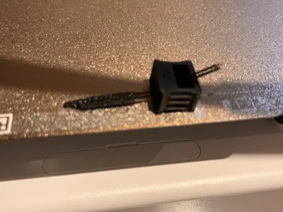Tiny Purge Line Scraper(<1g of filament!)