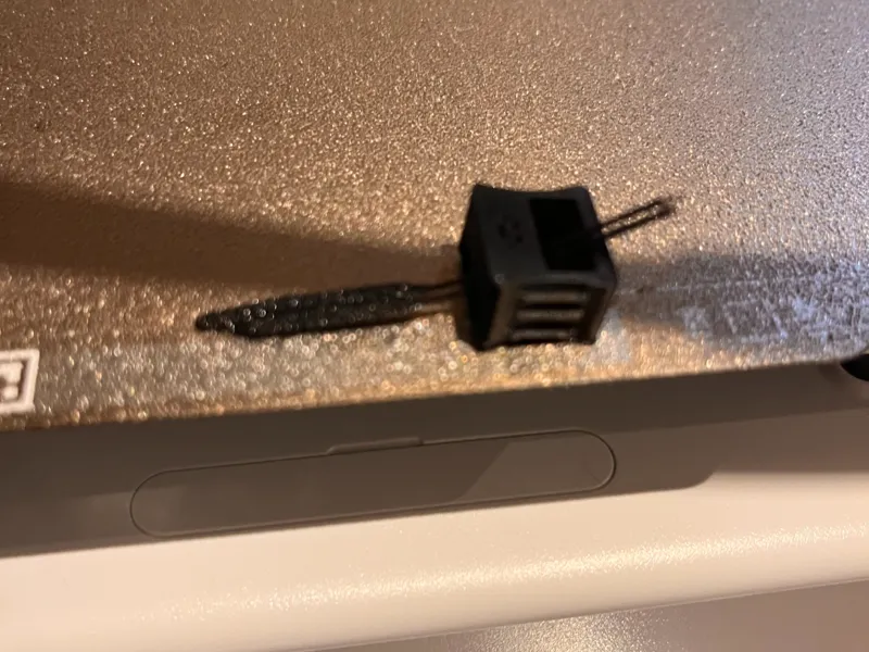 Tiny Purge Line Scraper(<1g of filament!)