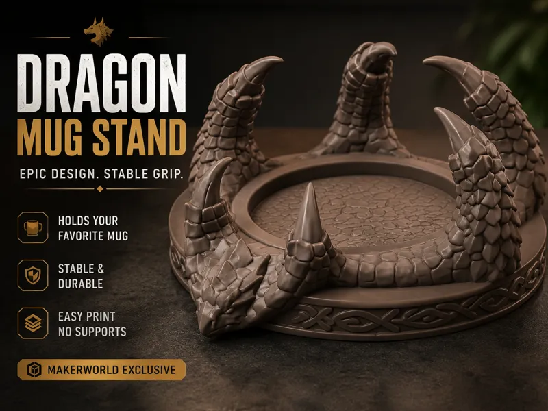 Dragon Mug Stand