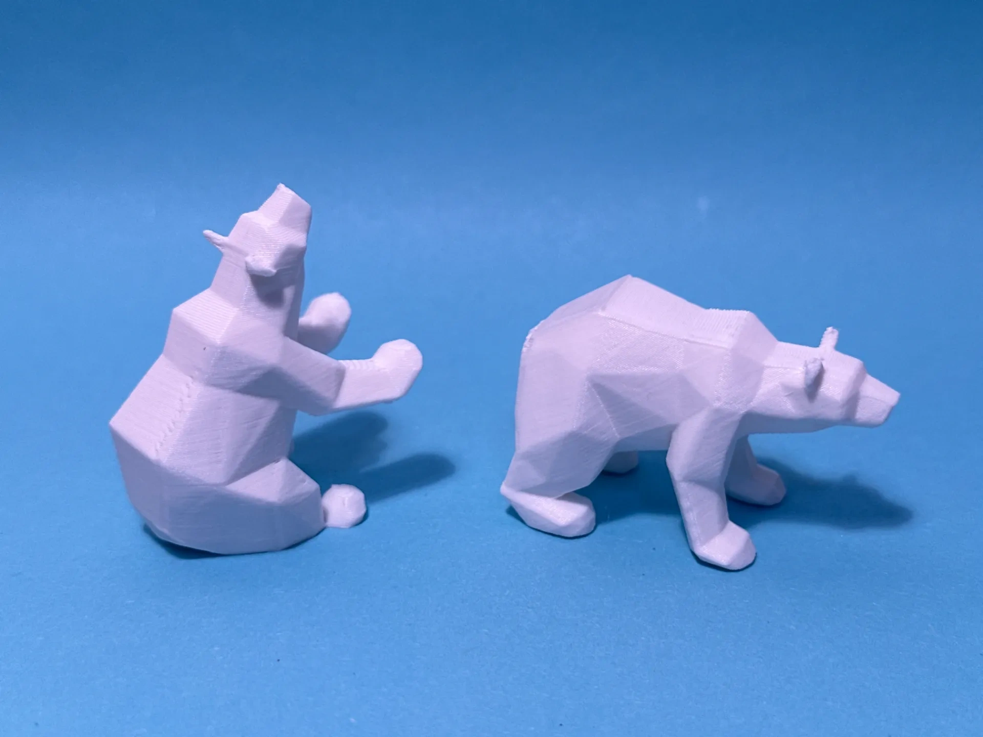 Miniatura 1 do modelo 3D lowpoly Polar bear 北极熊